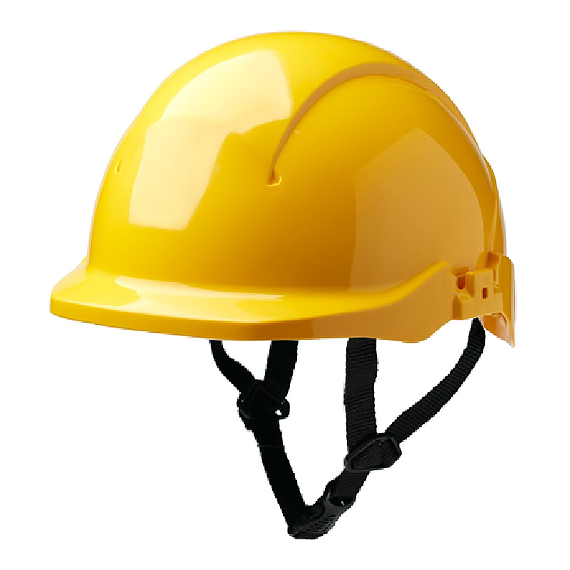 HELMET REDUCED PEAK SLIP NON-VENTED STANDARD BLACK