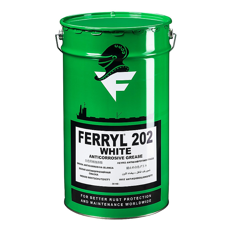ANTI-CORROSIVE GREASE FERRYL 202 WHITE 30KG