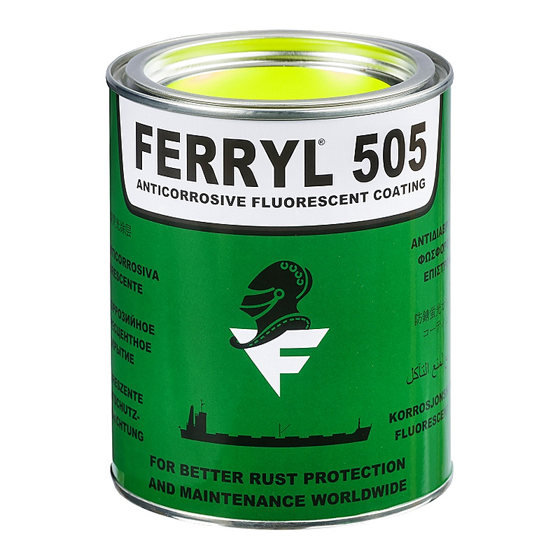 ANTICORROSIVE FLUORESCENT COATING FERRYL 505 1KG