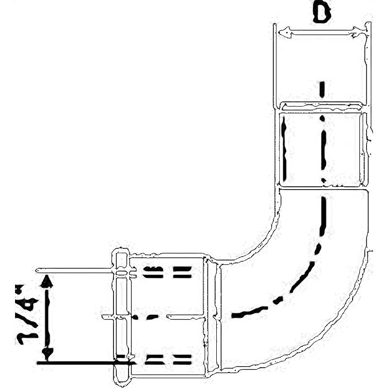CONNECTION BENT 90DEG 1/4 1002 FOR AUTO GREASE DISPENSER