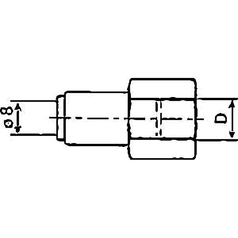 CONNECTION QUICK 1/4 1060 FOR AUTO GREASE DISPENSER