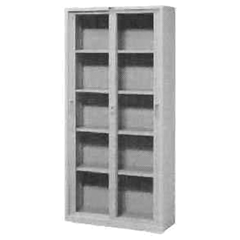 FILING CABINET GLASS SLIDING DOOR DEEP 880X515X1790MM