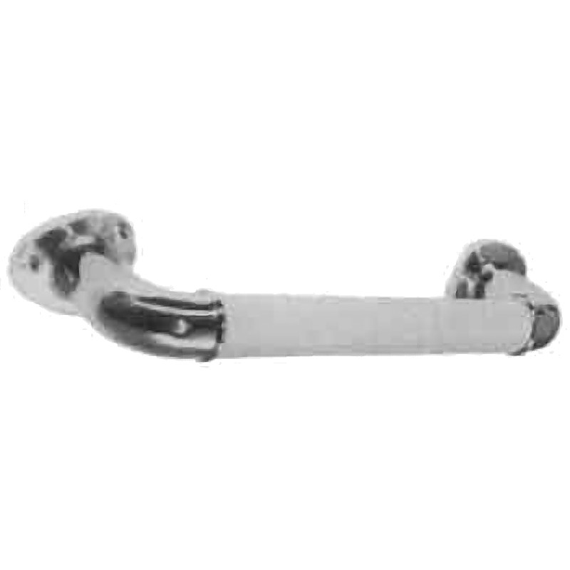 GRAB RAIL BRASS BRACKET & PLASTIC GRAB 250X25MM