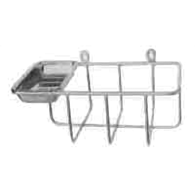 SPONGE & SOAP HOLDER BRASS 243X125X77.5MM