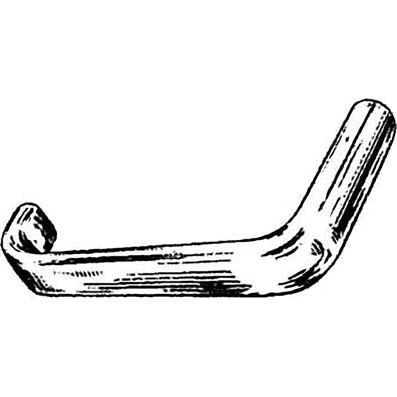 HANDLE FEMALE PART STAINLESS GRIP LENGTH 115MM #2210/2