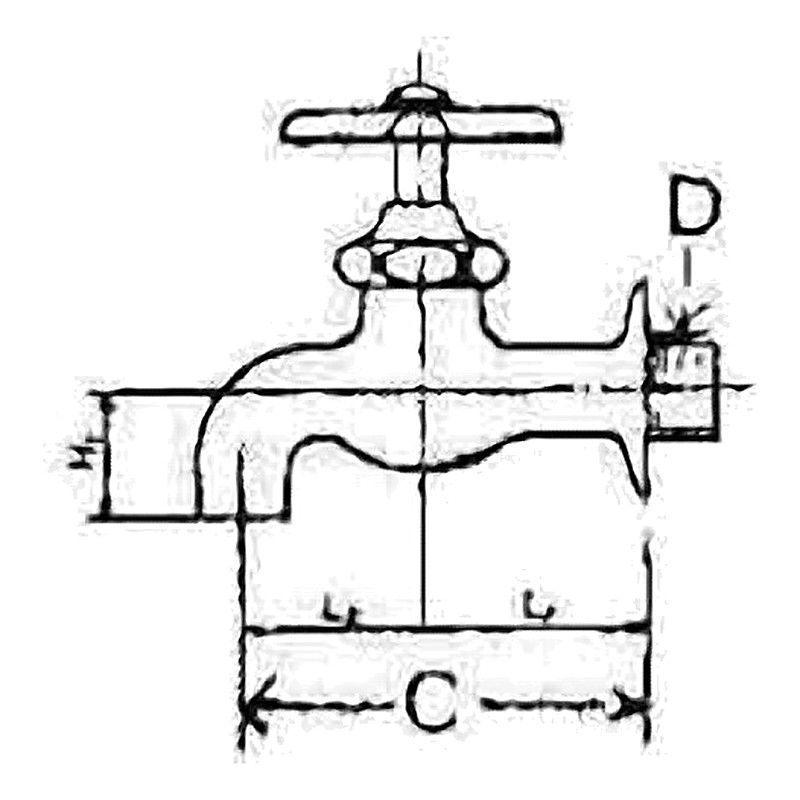 WALL FAUCET 1/2