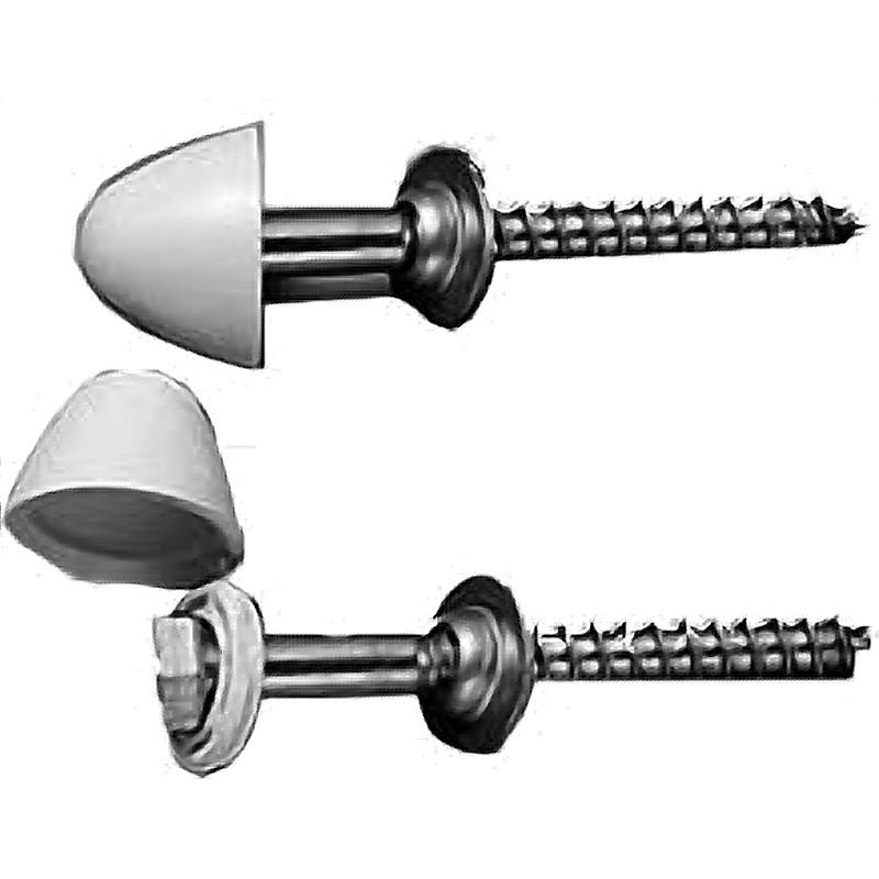 SCREWS TO FLOOR 63MM 2'S T53DN