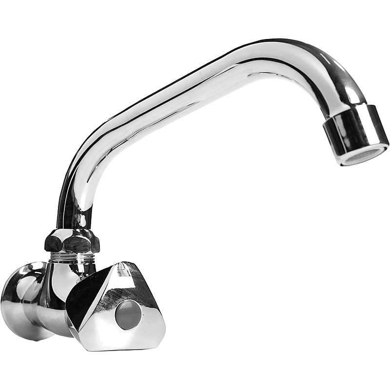 FAUCET WALL SWIVEL SPOUT U UPPER 1/2"-200MM SA83330