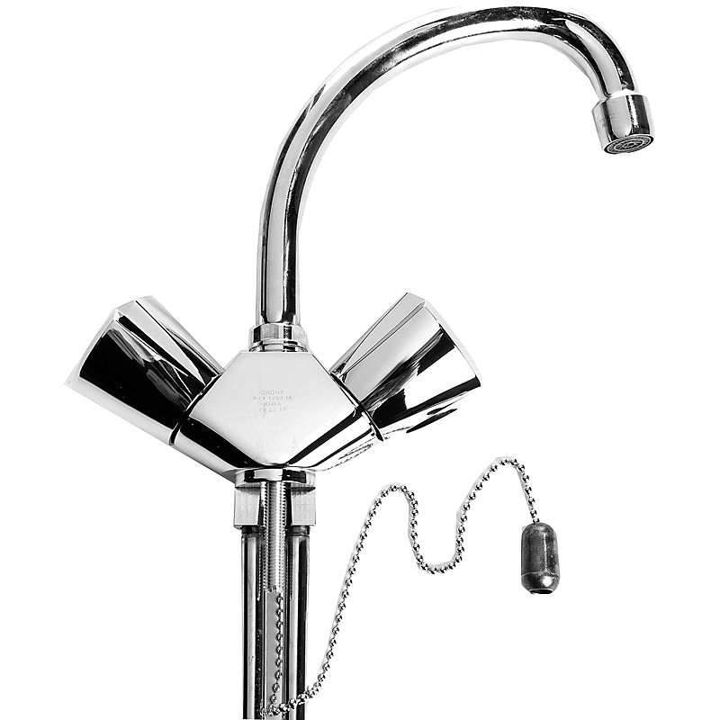 FAUCET KITCHEN SA555022 1 HOLE FIXED SPOUT 185MM