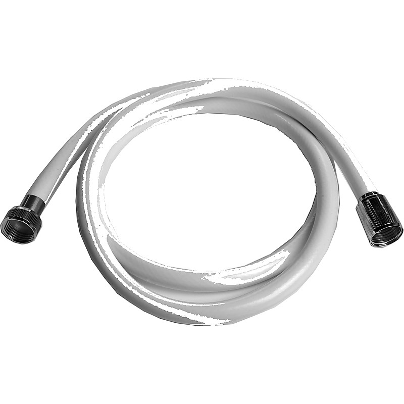 HOSE SHOWER WHITE PVC 1/2" 150CM WATERLINE SA210150