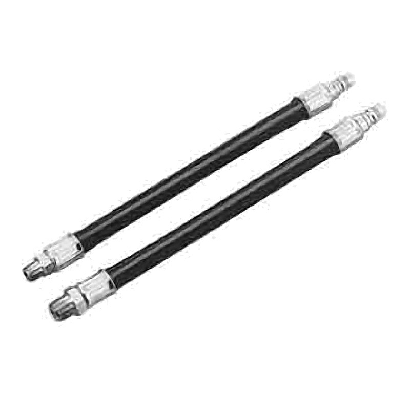 HOSE RUBBER ANTI-VIBRATION PT1/4" MALE X 310MM LENGTH