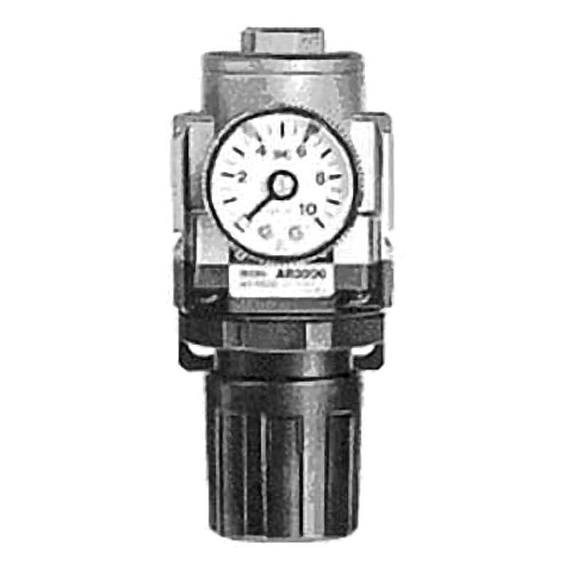 AIR LINE PRESSURE REGULATOR WITH PRESSURE GAUGE PT 1
