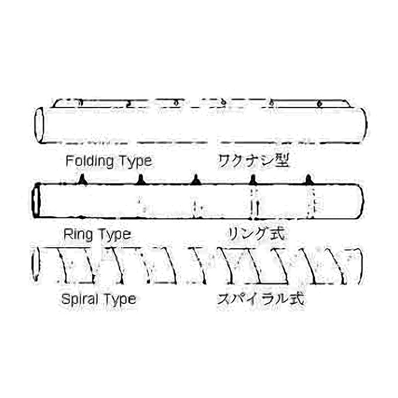 VENTILATION TUBES SPIRAL TYPE 400MMX5M
