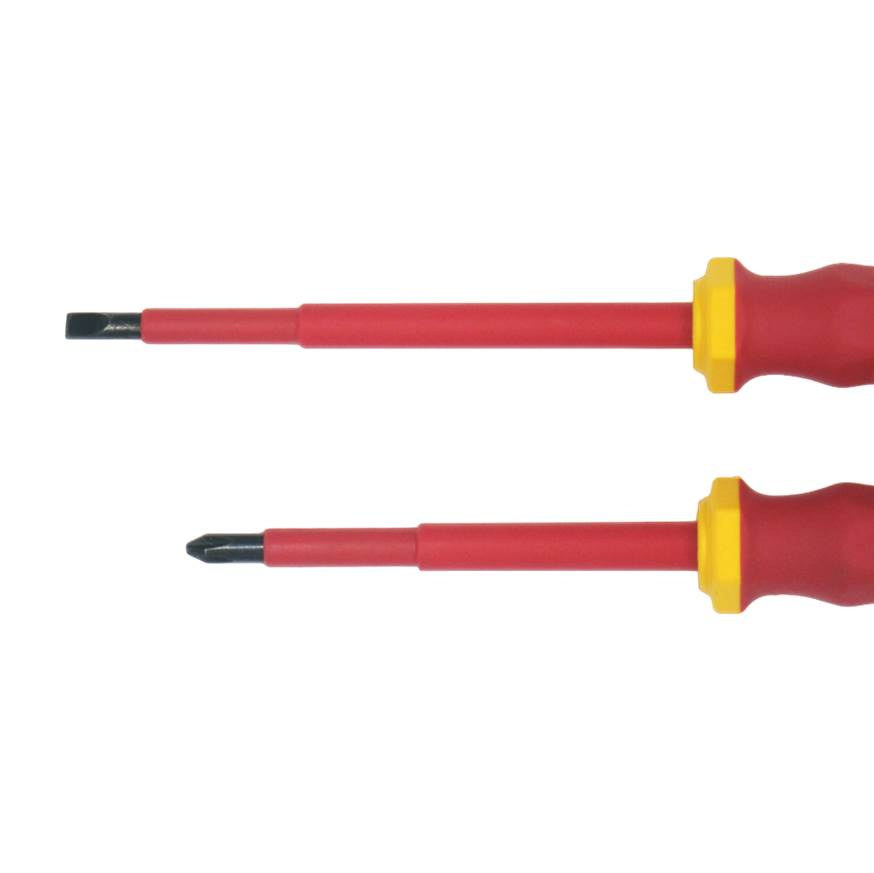 S/DRIVER PLASTIC HANDLE INSULATED 4.5X50MM SLOTTED view 2