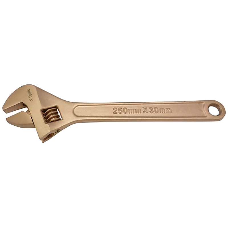 NON-SPARK ADJUSTABLE WRENCH BERYLLIUM COPPER 150MM