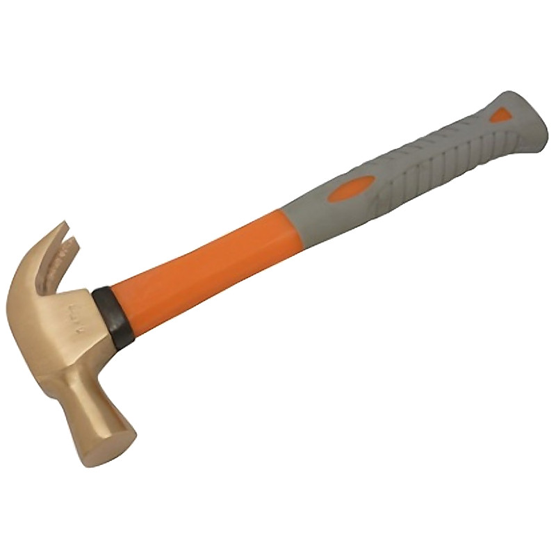 NON-SPARK CLAW HAMMER BERYLLIUM COPPER 453GRM