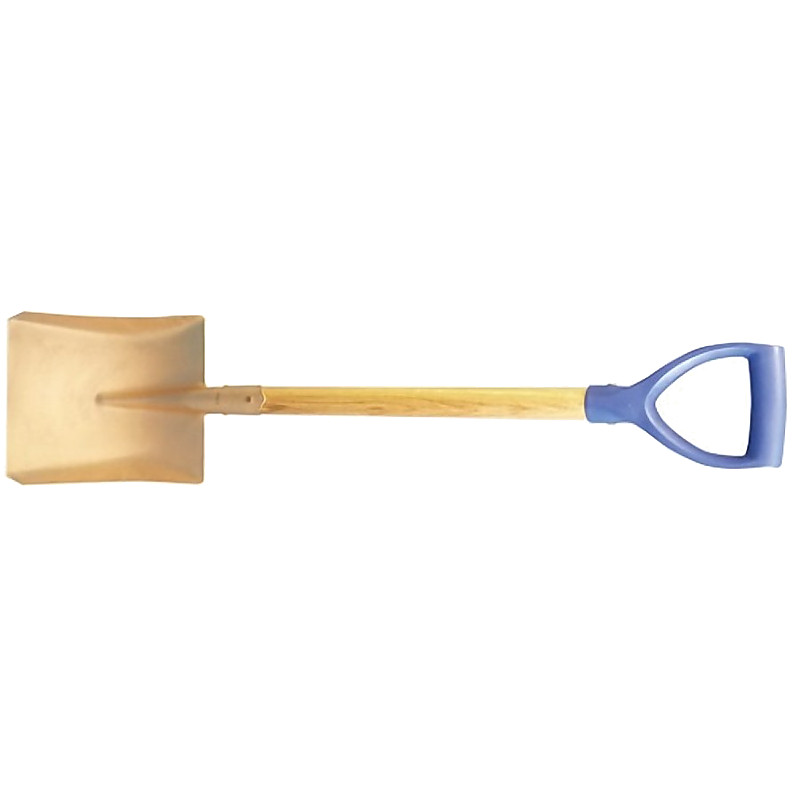 NON-SPARK SQUARE SHOVEL BERYLLIUM COPPER 180X910MM