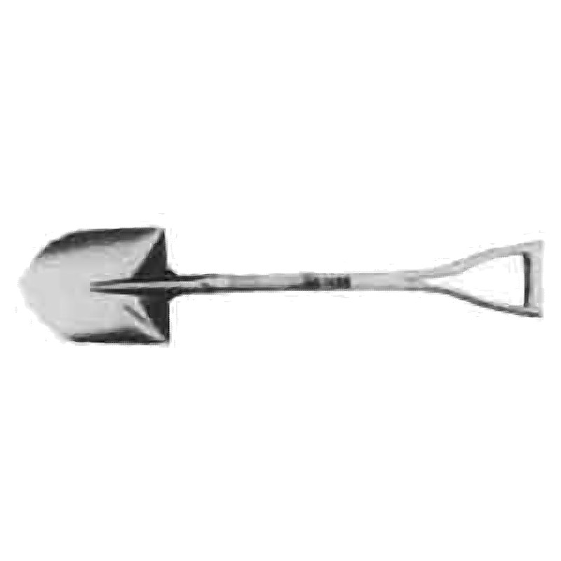 NON-SPARK ROUND SHOVEL SPECIAL ALUMINIUM BRONZE 225X970MM