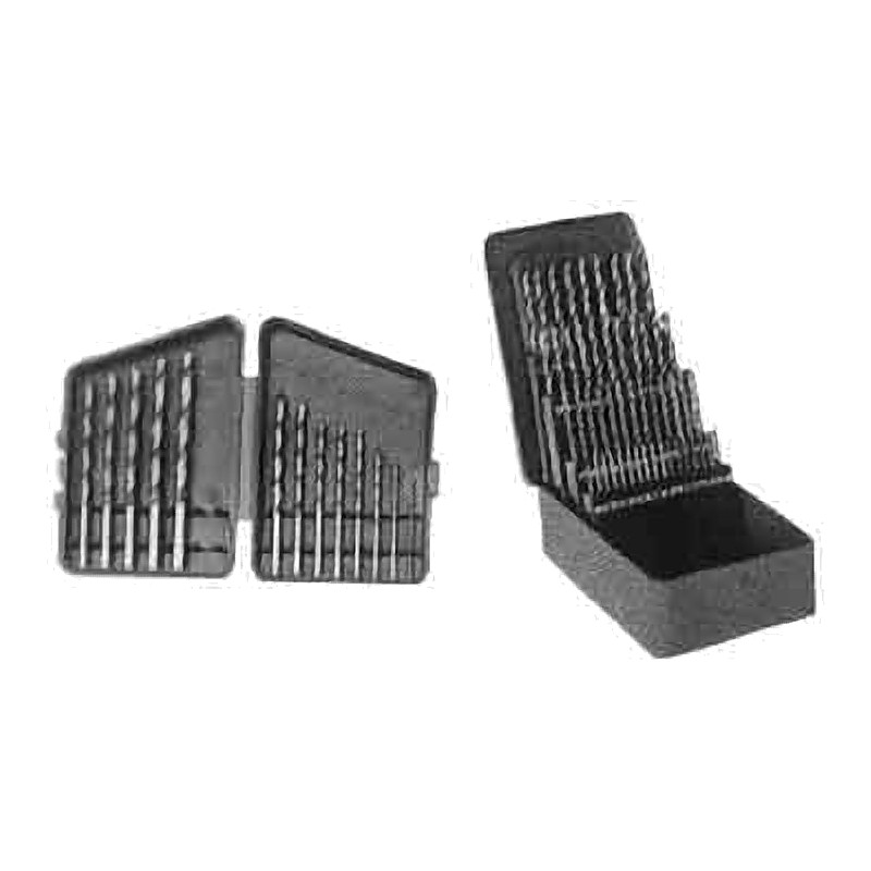 STRAIGHT SHANK TWIST DRILL SET HSS 2.0-6.5MM 8'S
