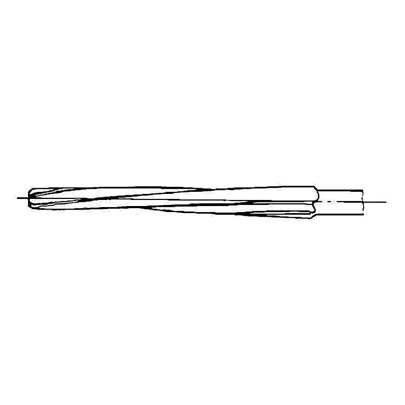 REAMER HAND 1/50 TAPER PINHELICAL FLUTE 0.6MM