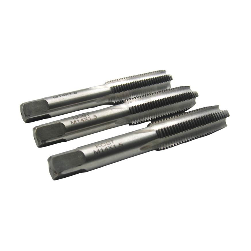 METRIC COARSE THREAD HAND TAP 3'S 1.0X0.25MM CARBON STEEL