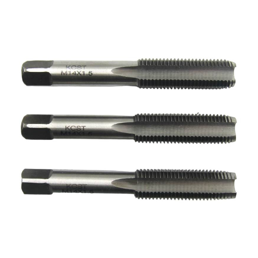 METRIC COARSE THREAD HAND TAP 3'S 1.0X0.25MM CARBON STEEL view 3