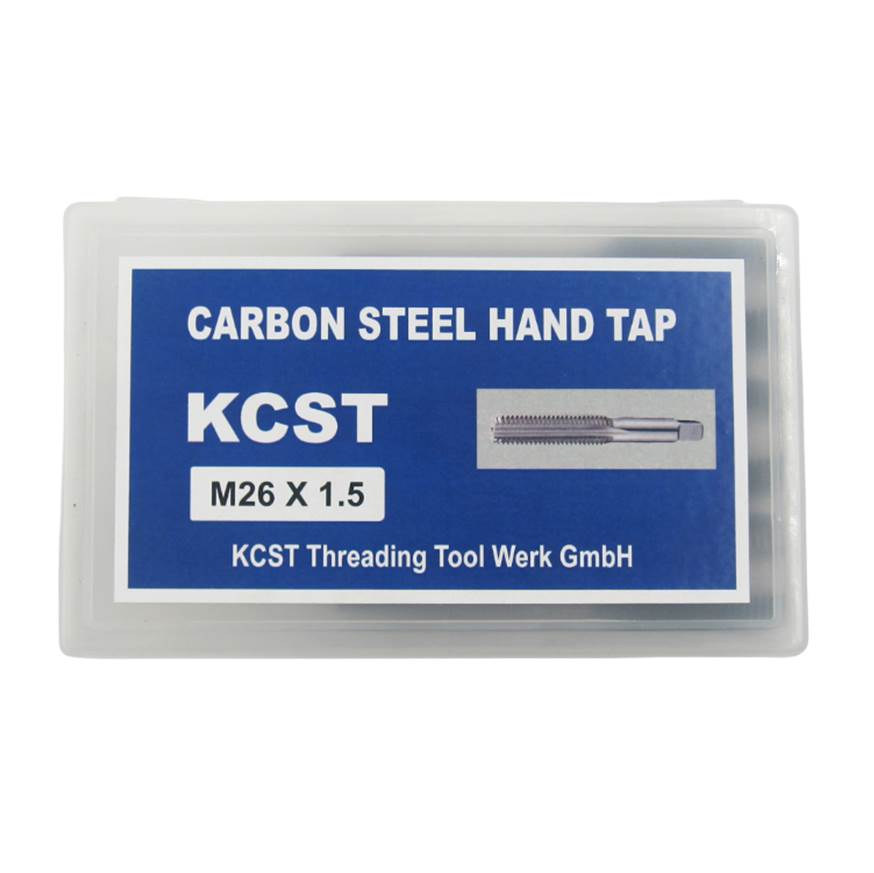 METRIC FINE THREAD HAND TAP 3'S 1.0X0.2MM CARBON STEEL view 2