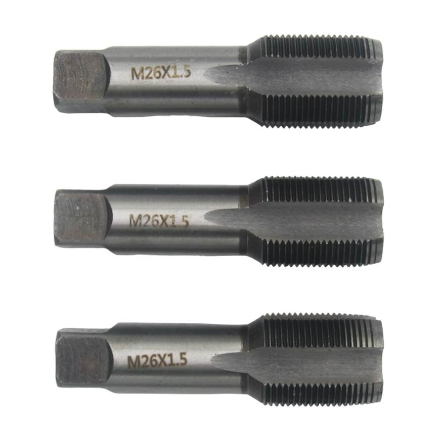 METRIC FINE THREAD HAND TAP 3'S 1.0X0.2MM CARBON STEEL view 3