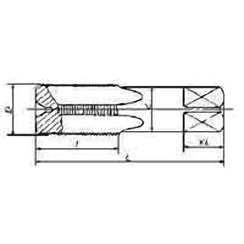 STR PIPE TAP FOR TAPER PIPE THREAD PS2X11T HSS