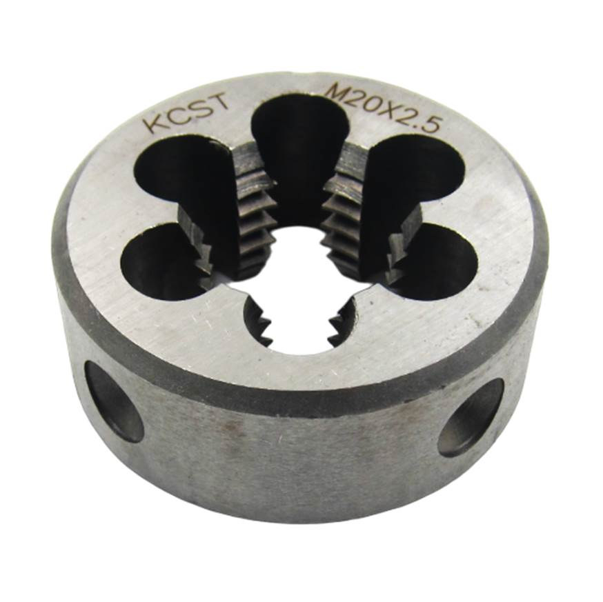 ROUND DIE METRIC FINE THREAD 1.1X0.2MM CARBON STEEL