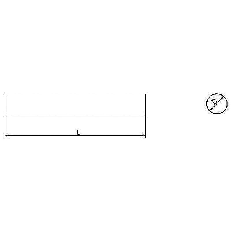 HSS ROUND BAR TOOL BIT 4X40MM
