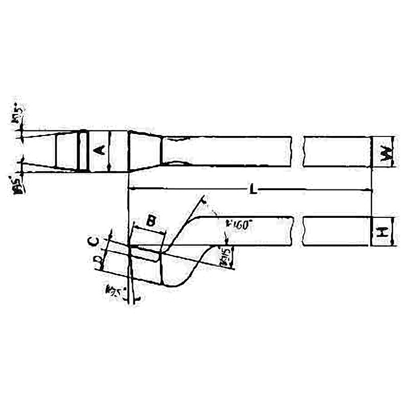 TOOL BIT TIP WELDED HSS SQUARE NOSE STRAIGHT20X25 20X25X250MM
REFER ISO4 25X25