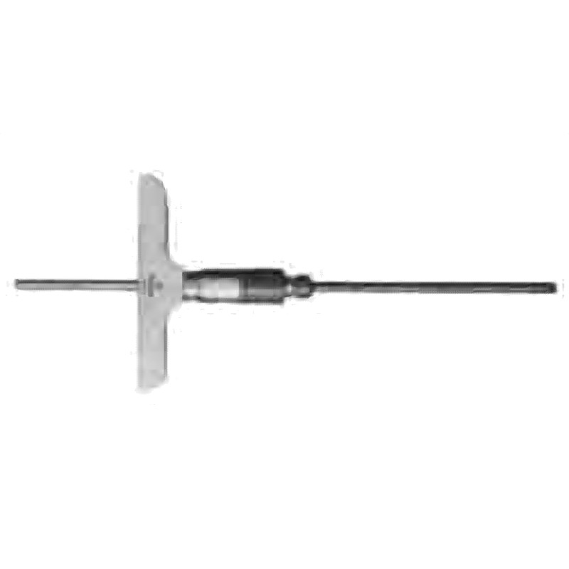 DEPTH MICROMETER WITH SLIDABLE ROD 0-200MM