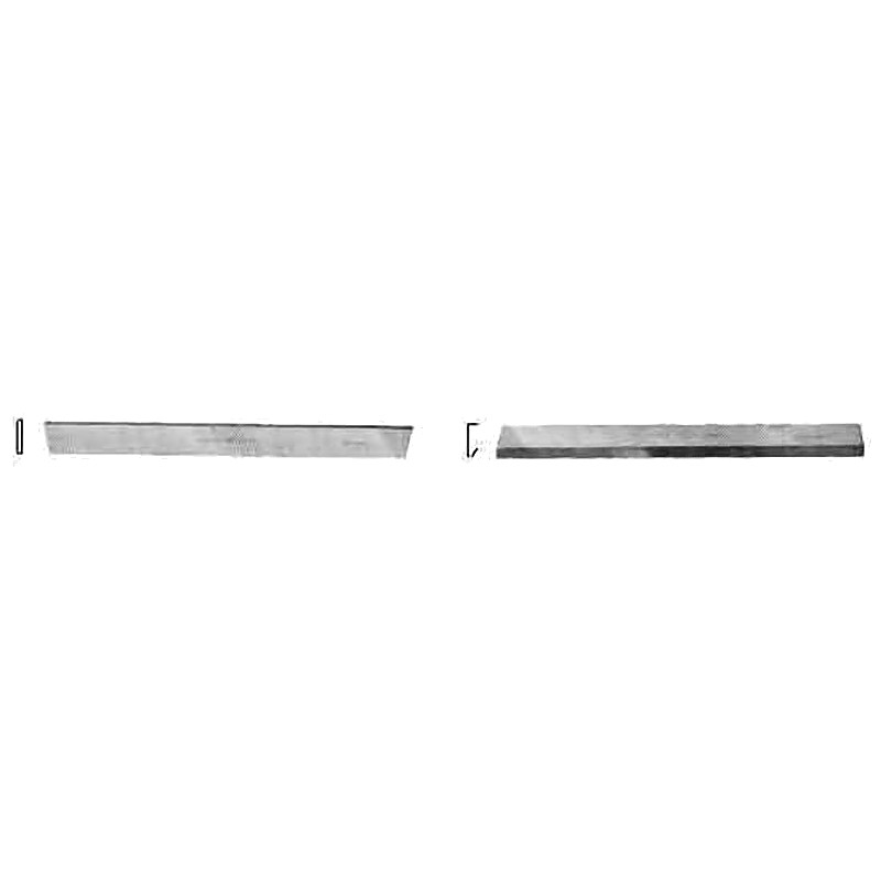 STRAIGHT EDGE STEEL BEVELED 150MM