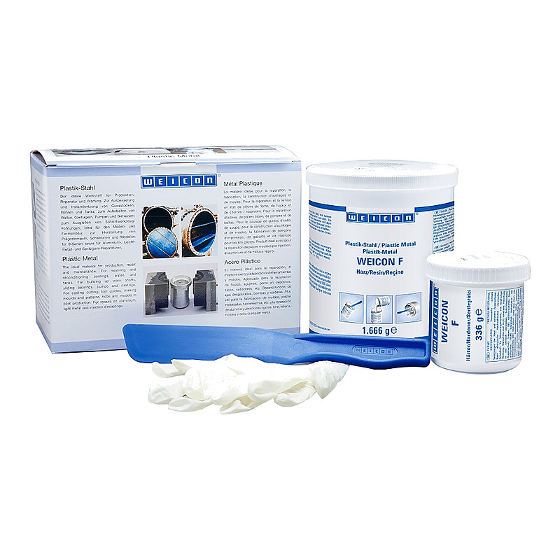 WEICON PLASTIC METAL F 2KG