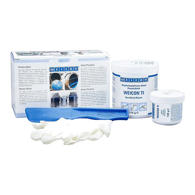 TITANIUM FILLED PUTTY WEICON TI 0.5KG