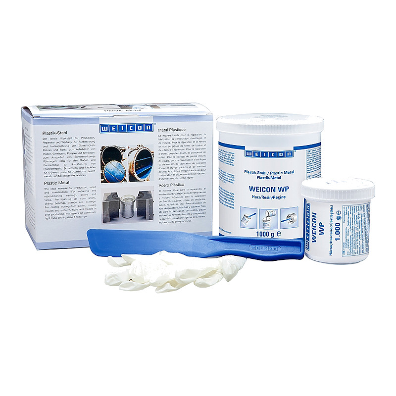 MINERAL FILLED PUTTY EXTREMELY WEAR RESISTANT WEICON WP 2.0KG