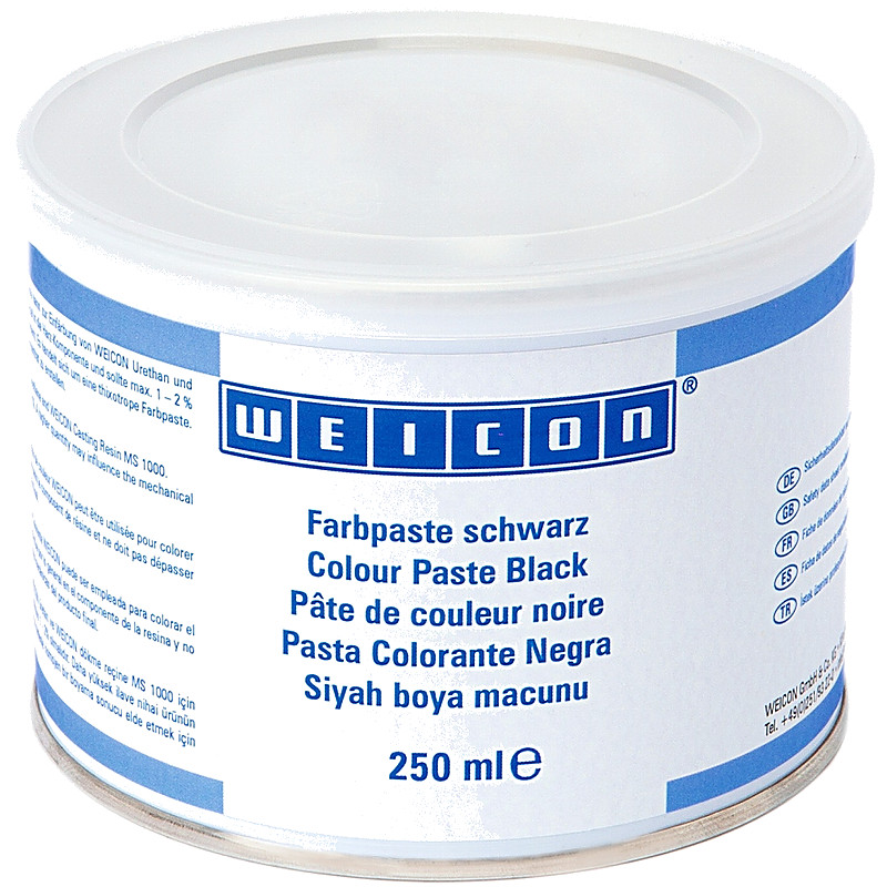 COLOUR PASTE BLACK WEICON 250G