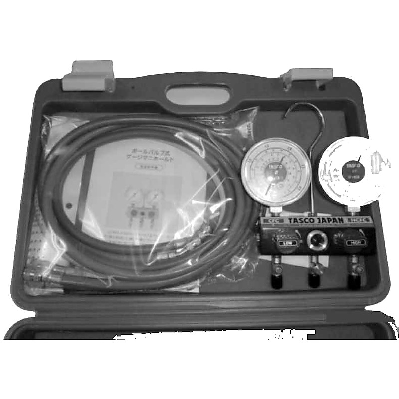MANIFOLD GAUGE REFRIG GAS 1/4 FOR R-22