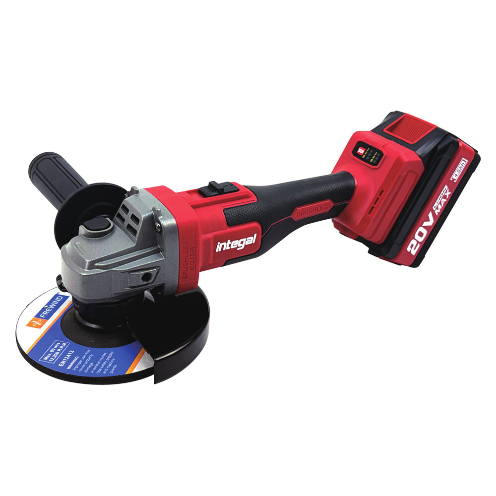 GRINDER ANGLE CORDLESS 20V OD115MM 8500R/MIN