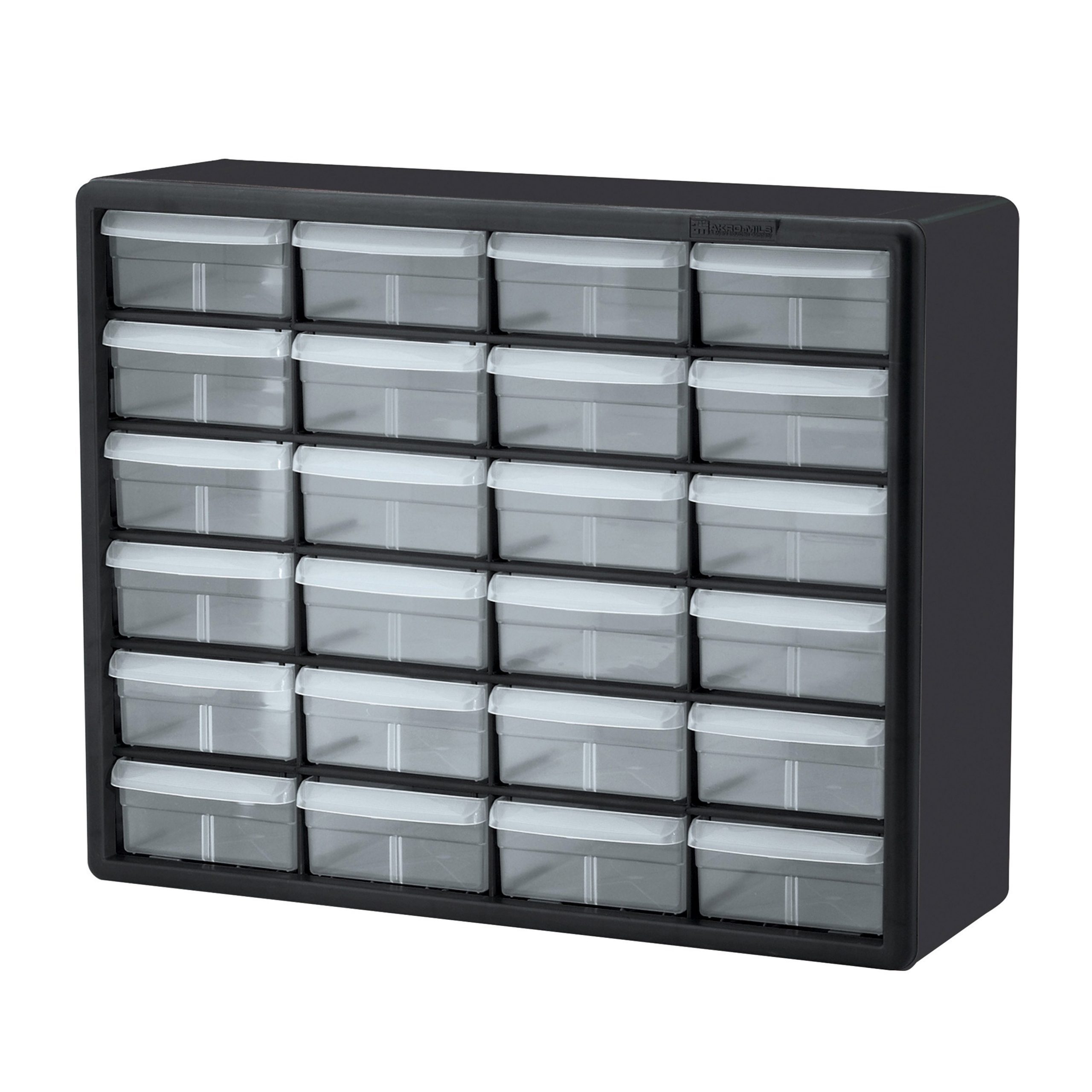 PLASTIC PARTS CABINET WITH 24 DRAWERS 358X238X379MM