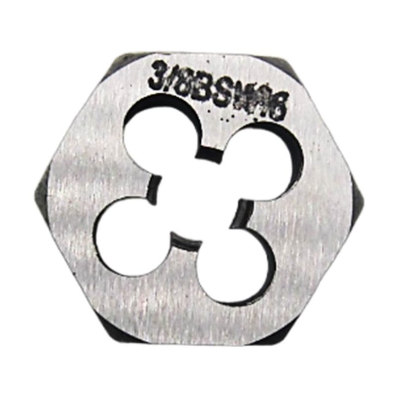 DIE RETHREADING HEX WHITWORTH COARSE W7/8 CARBON STEEL