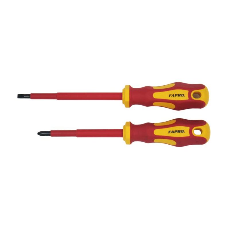 S/DRIVER PLASTIC HANDLE INSULATED 8.0X150MM SLOTTED