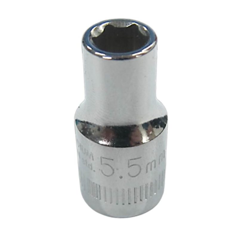 SOCKET WRENCH 6-POINT 6.35MM/SQ DRIVEX13MM