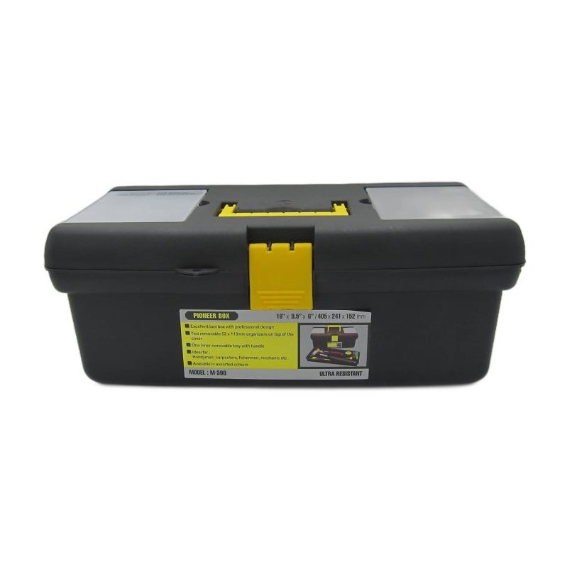 PLASTIC TOOL BOX V-TYPE 450X270X230MM