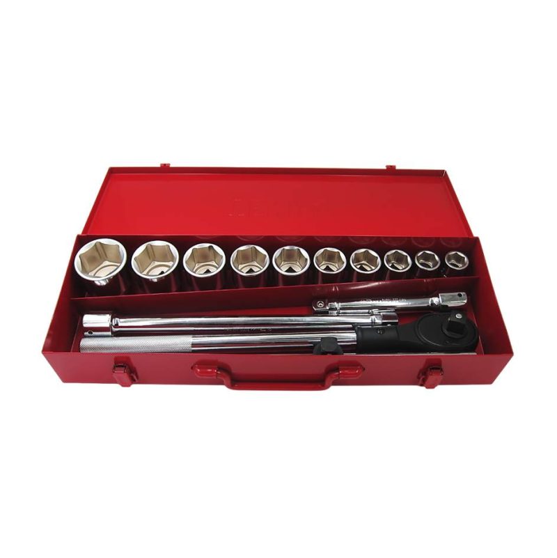 SOCKET WRENCH SET 5-41MM 6.35/12.7/19MM/SQ 47SOCKET & 18TOOL SET