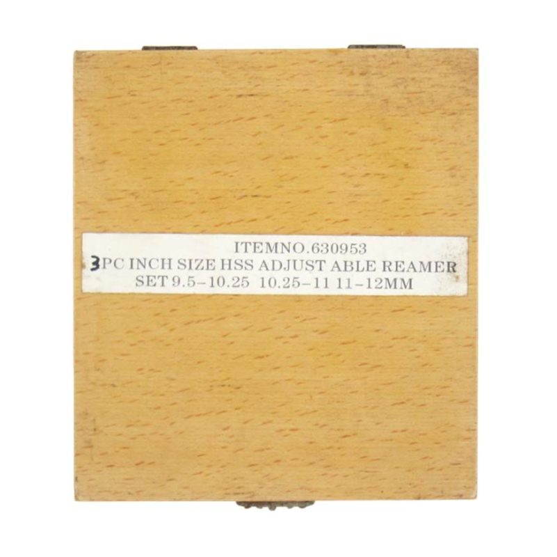 REAMER SET ADJUSTABLE 6.35-9.5MM 4'S