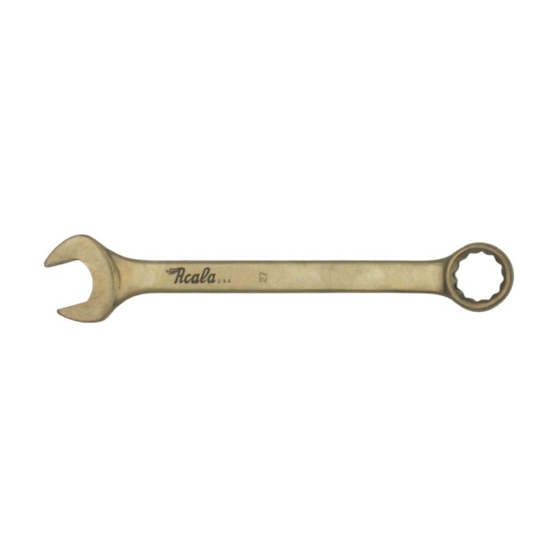 NON-SPARK 12 POINT SINGLE END OFFSET WRENCH 15DEG BERYLLIUM COPPER 17MM