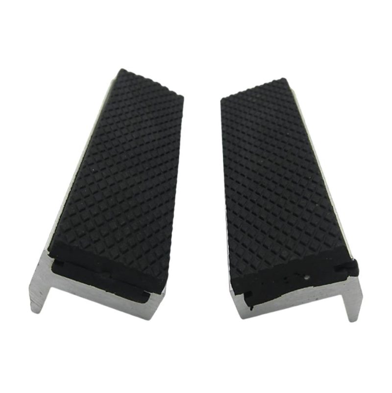 VISE JAW PAD ALUM 100MM WITH MAGNET