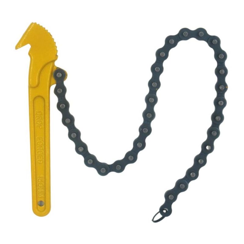 WRENCH CHAIN PIPE SINGLE JAW 17-120MM CAPACITY
425MM